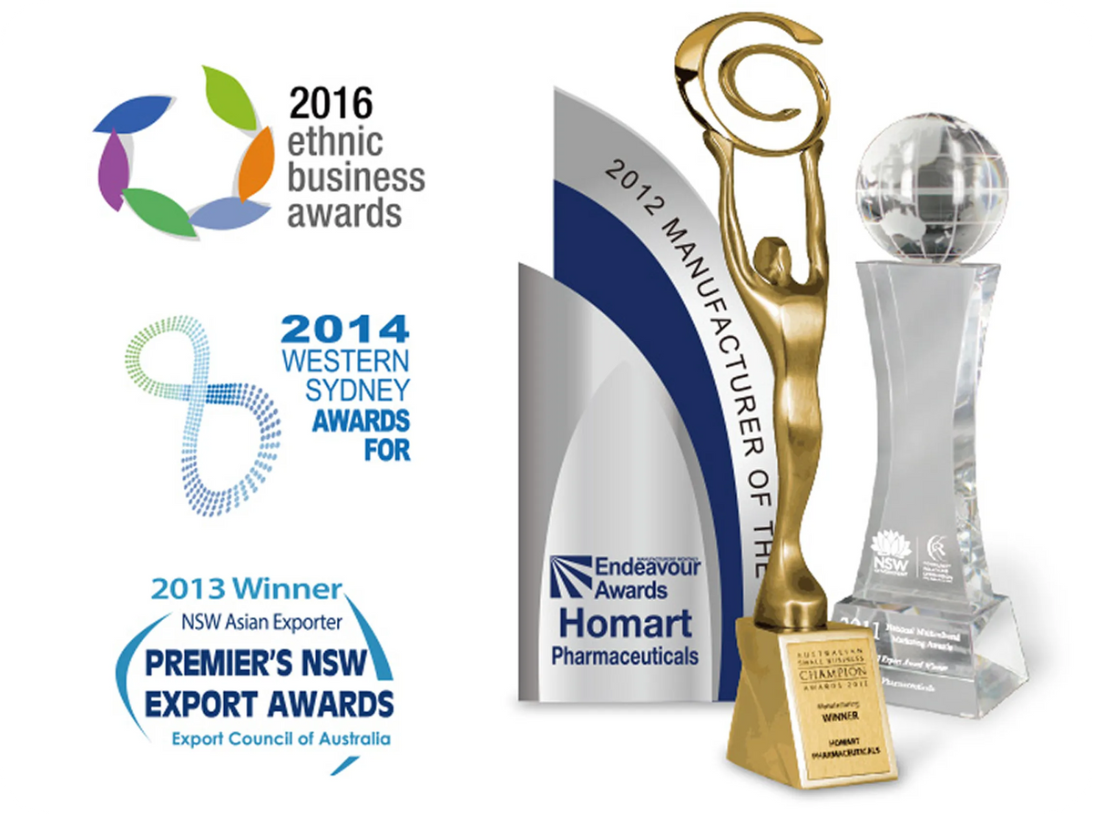 RECEIVED 16 AWARDS & MANUFACTURING CERTIFICATES