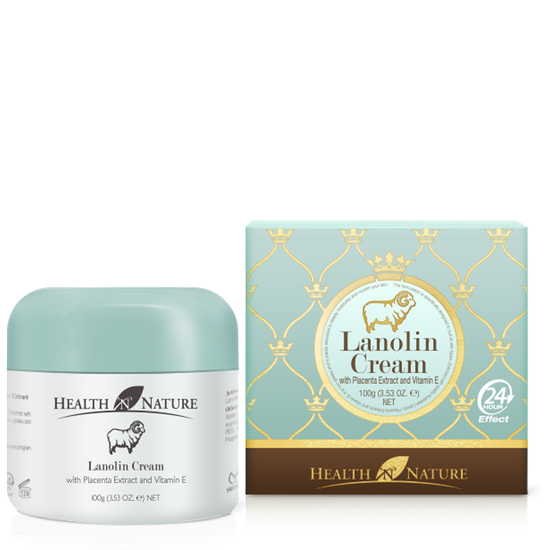 Lanolin Cream with Placenta Extract & Vitamin E