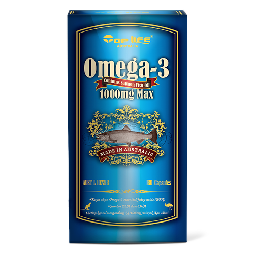 Omega 3 1000mg Max Salmon Oil