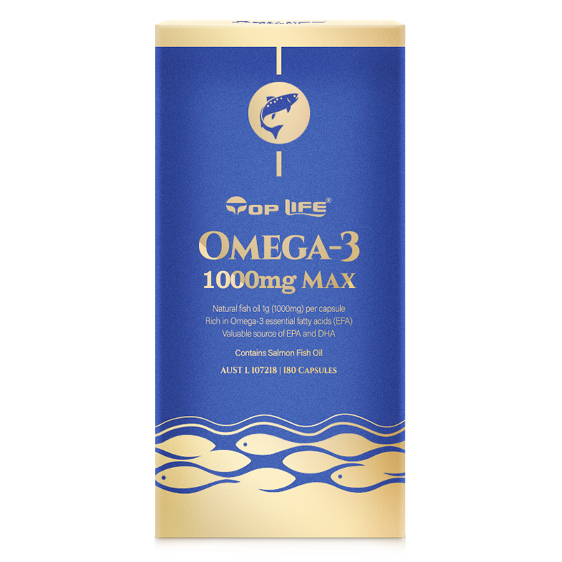 Omega 3 1000mg Max Salmon Oil